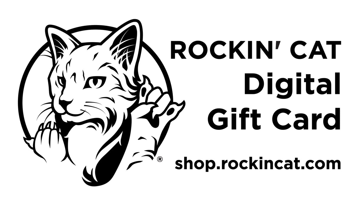 Rockin' Cat Digital Gift Card for shop.rockincat.com